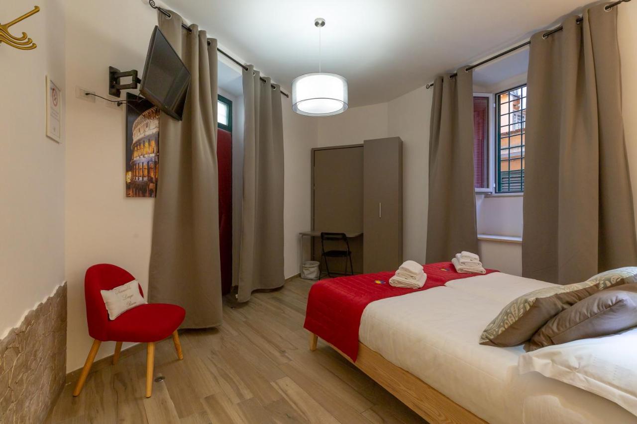 Flatinrome Trastevere Deluxe Rooms - Green Patio Exterior photo