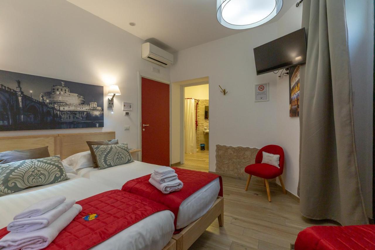 Flatinrome Trastevere Deluxe Rooms - Green Patio Exterior photo