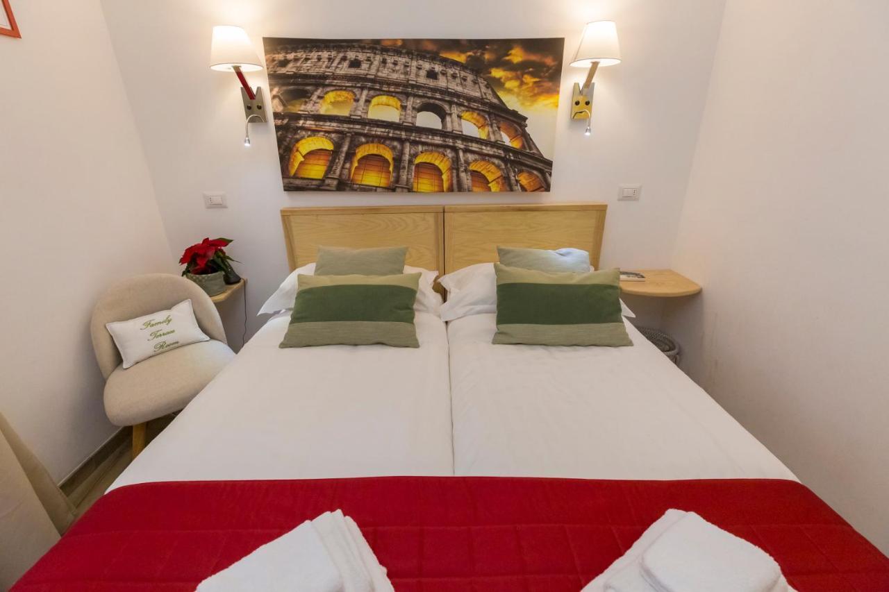 Flatinrome Trastevere Deluxe Rooms - Green Patio Exterior photo